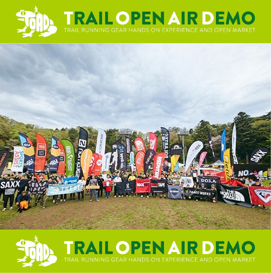 TRAIL OPEN AIR DEMOに出店!