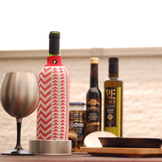 Bottle Cooler Geometric Pattern