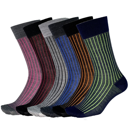 WOOL　BLEND　ストライプ