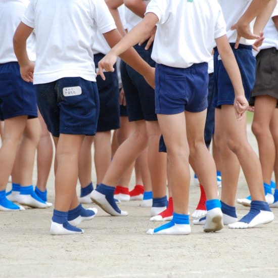 はだし靴下KIDS 5フィンガー シリコンラバー