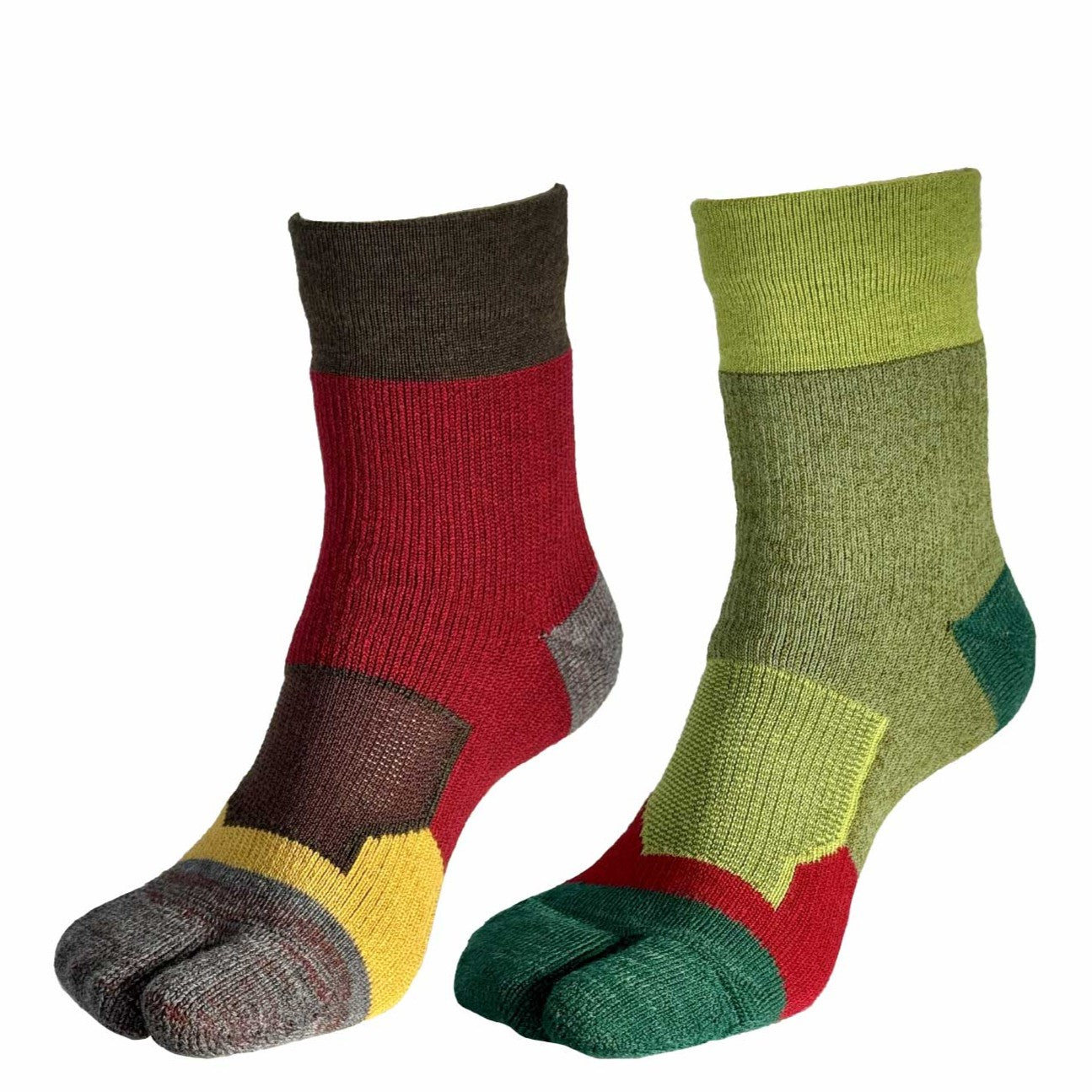 【NEW】パフォーマンスウール ロークルー 中厚 足袋