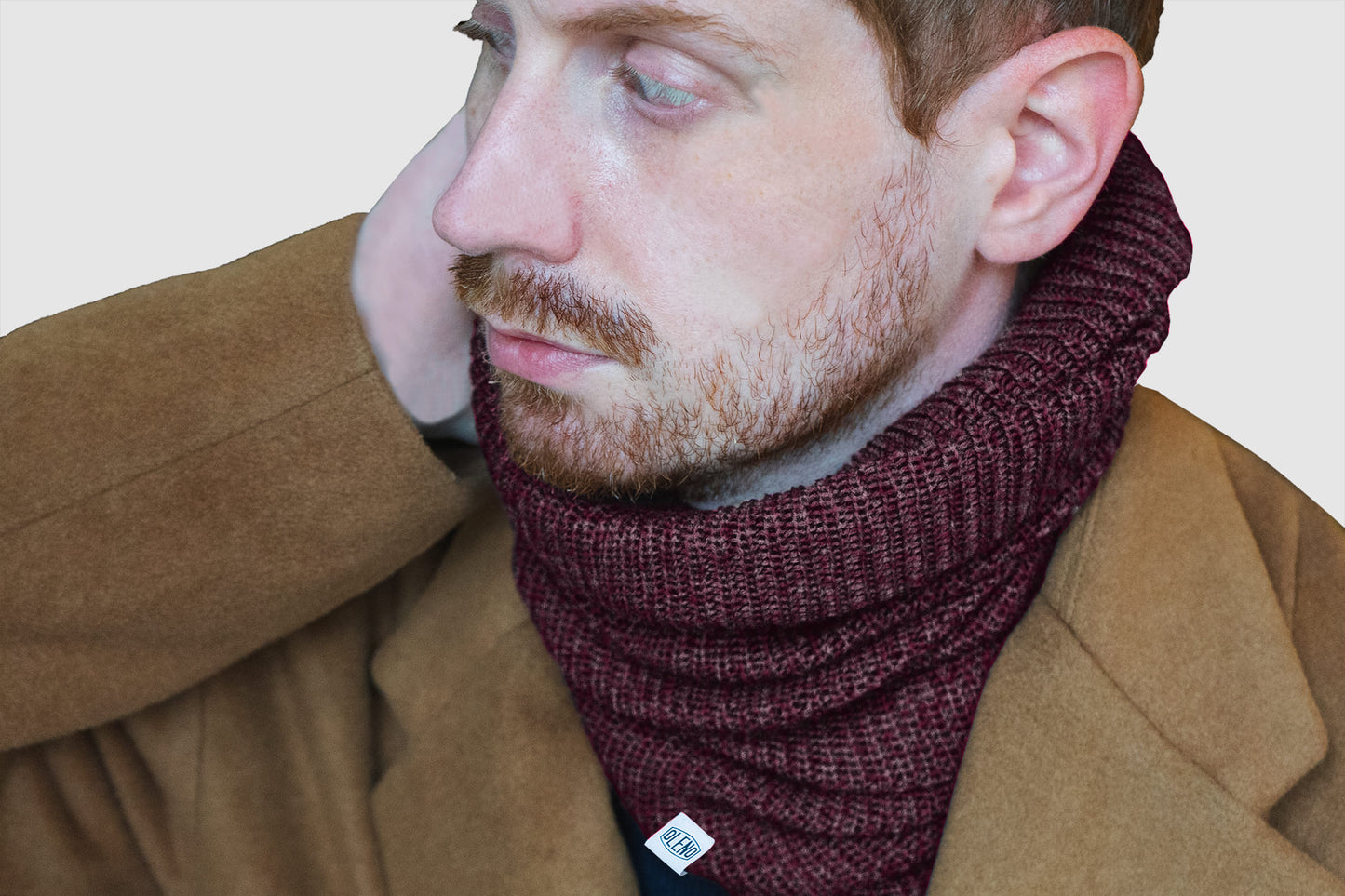 Merino wool neck sleeve