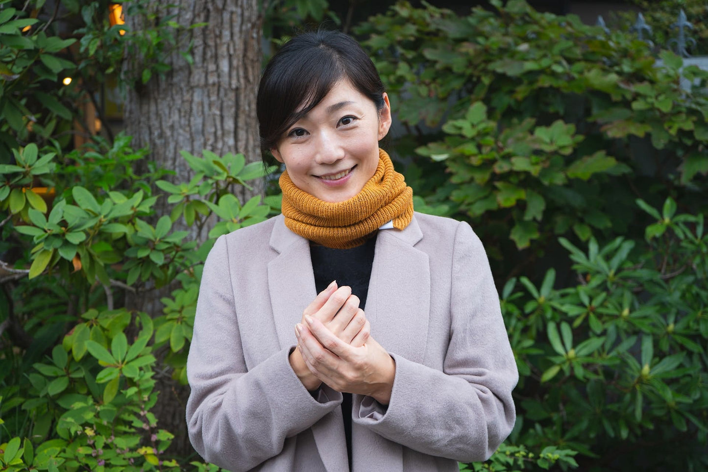 Merino wool neck sleeve