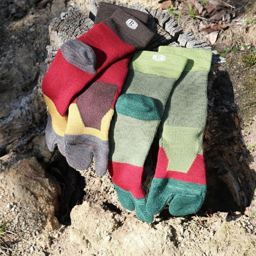 【NEW】パフォーマンスウール ロークルー 中厚 足袋