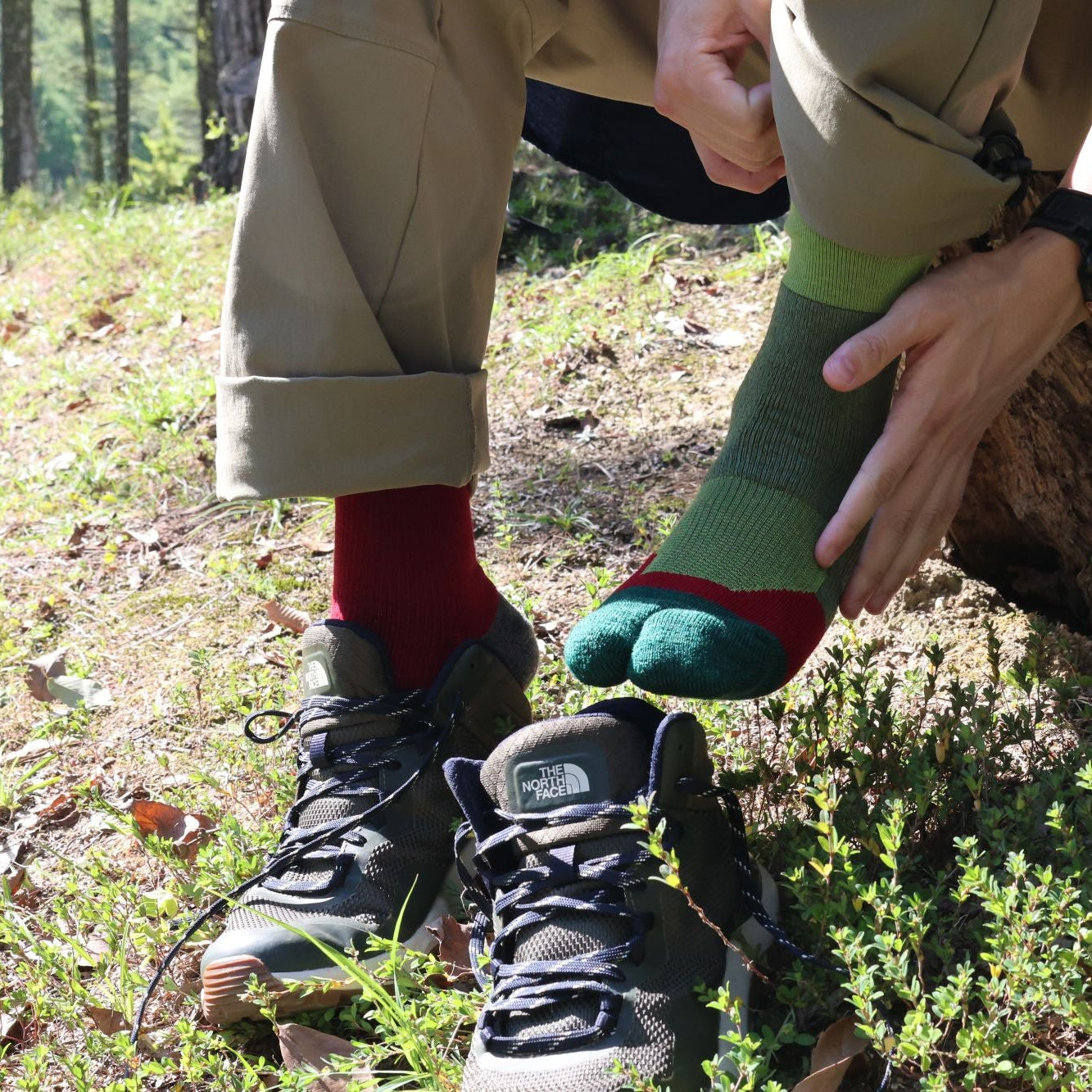 【NEW】パフォーマンスウール ロークルー 中厚 足袋