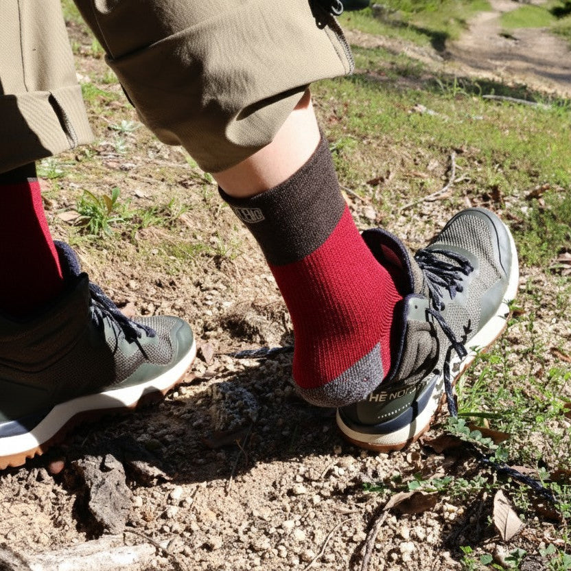 【NEW】パフォーマンスウール ロークルー 中厚 足袋