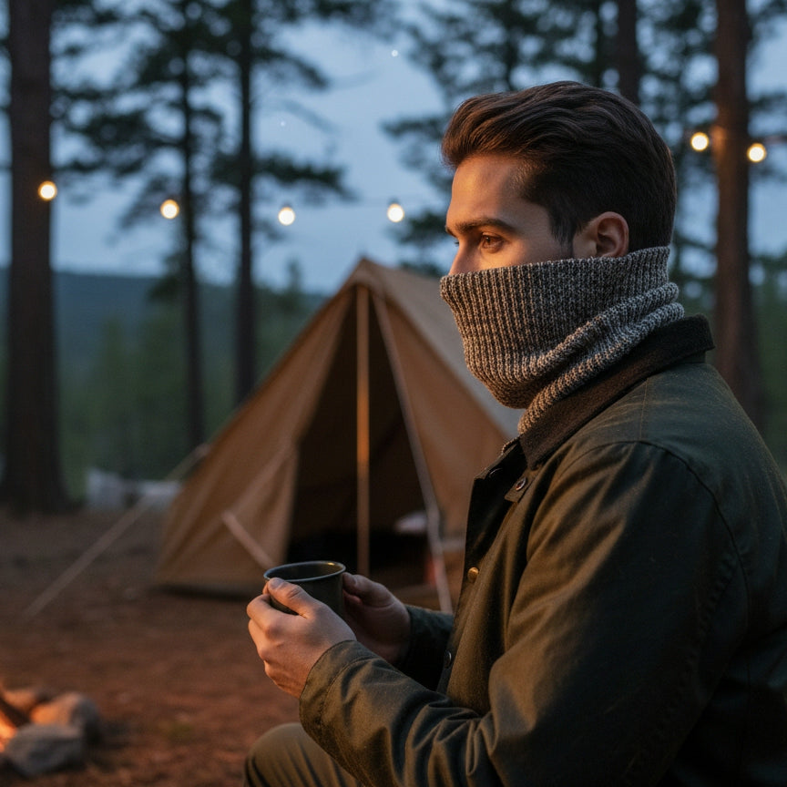 Merino wool neck sleeve