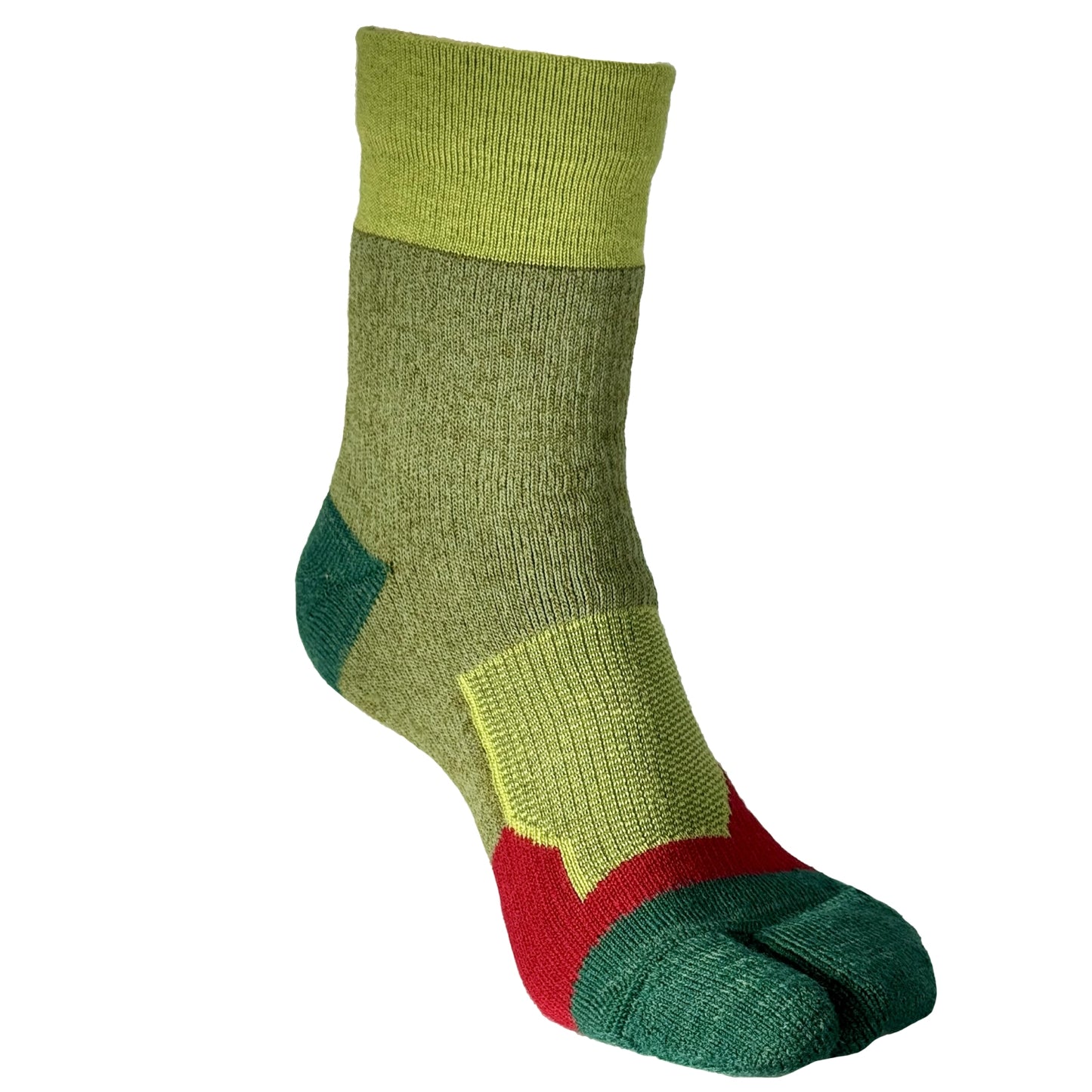 【NEW】パフォーマンスウール ロークルー 中厚 足袋