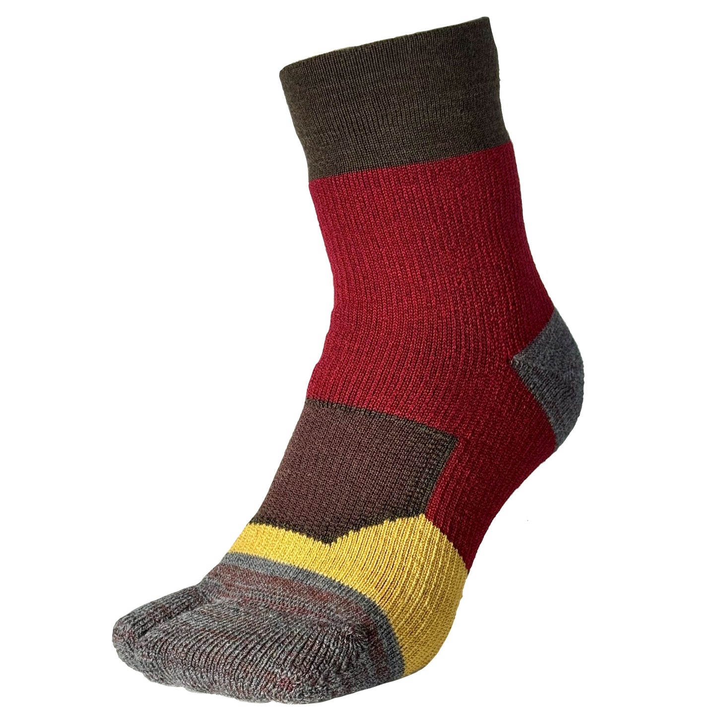 【NEW】パフォーマンスウール ロークルー 中厚 足袋